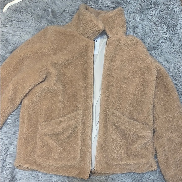 Hollister Jackets & Blazers - Fuzzy winter jacket